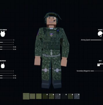 The standard fit for the Recon class in Battlebit Remastered.