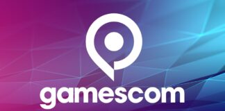 The main logo for the yearly gaming event Gamescom.