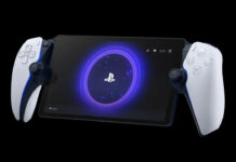 A render of the upcoming Sony handheld, the PlayStation Portal.