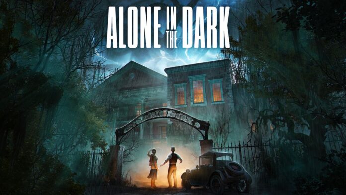 One of the main promotional posters for a new Alone in the Dark game.