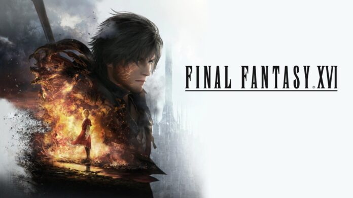 One of the main posters for Final Fantasy 16.