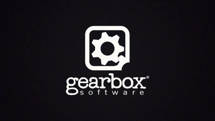 Main logo for video game company Gearbox.