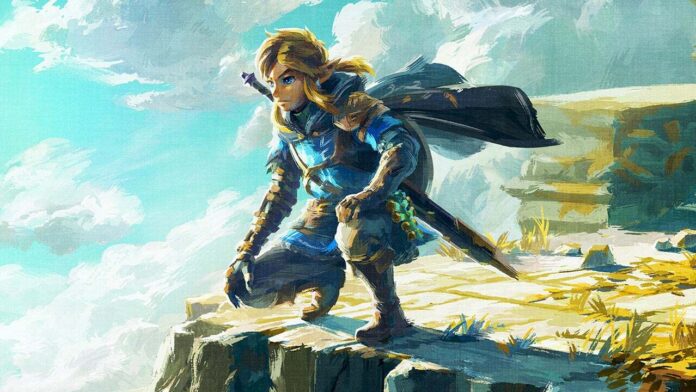 Artwork of Link from Tears of the Kingdom.