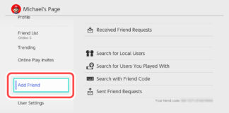 Adding friends to your Switch account has never been easier.