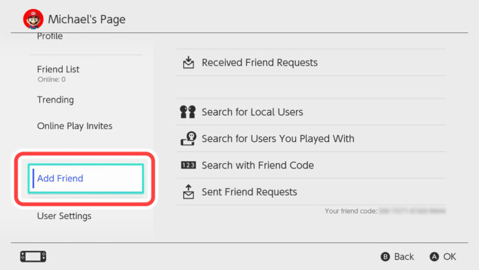 Adding friends to your Switch account has never been easier.