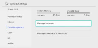 Properly managing your storage space is an important issue for the Nintendo Switch.